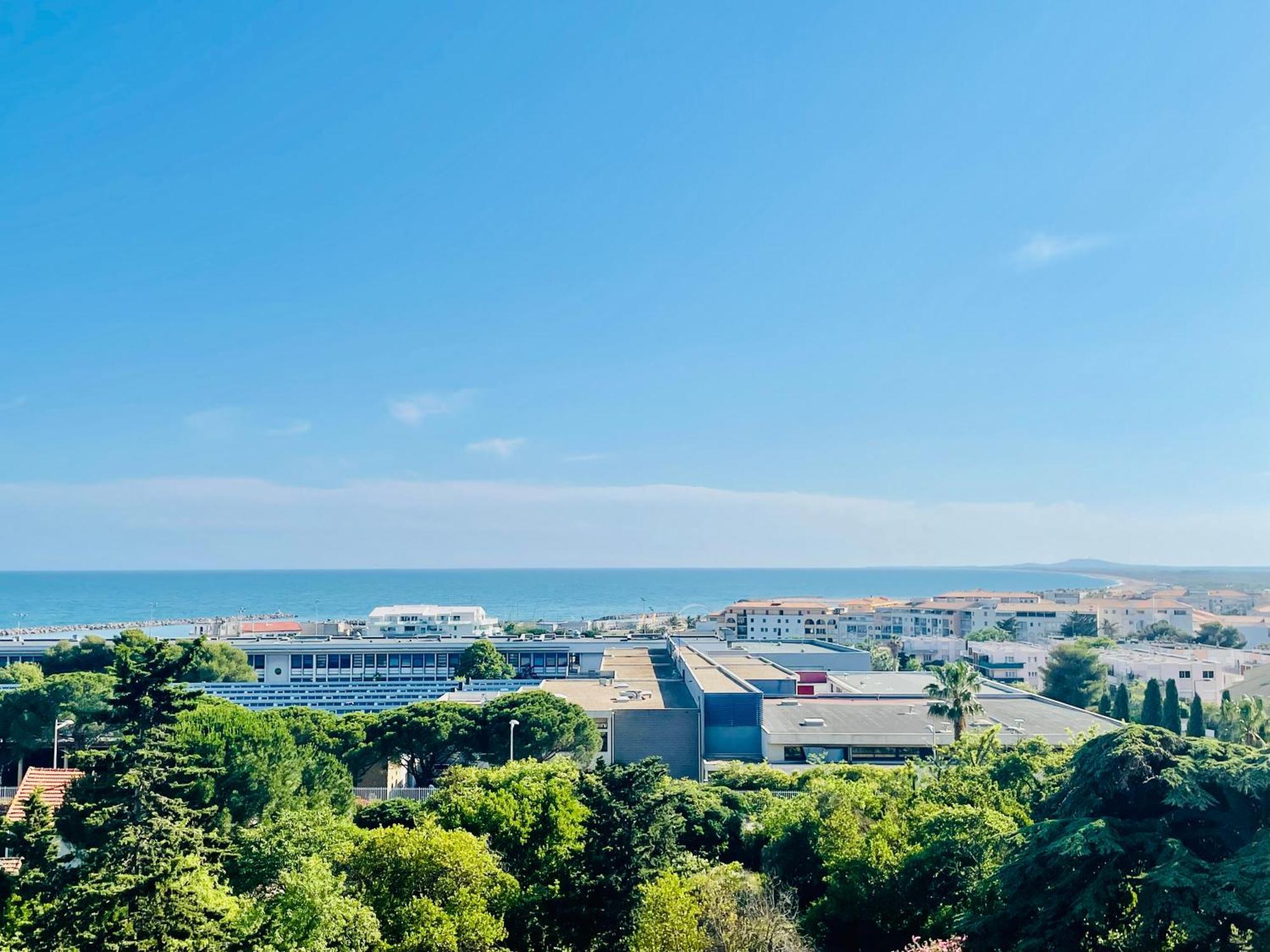 Spacieux T3 Terrasse Vue Mer Sète Exterior foto
